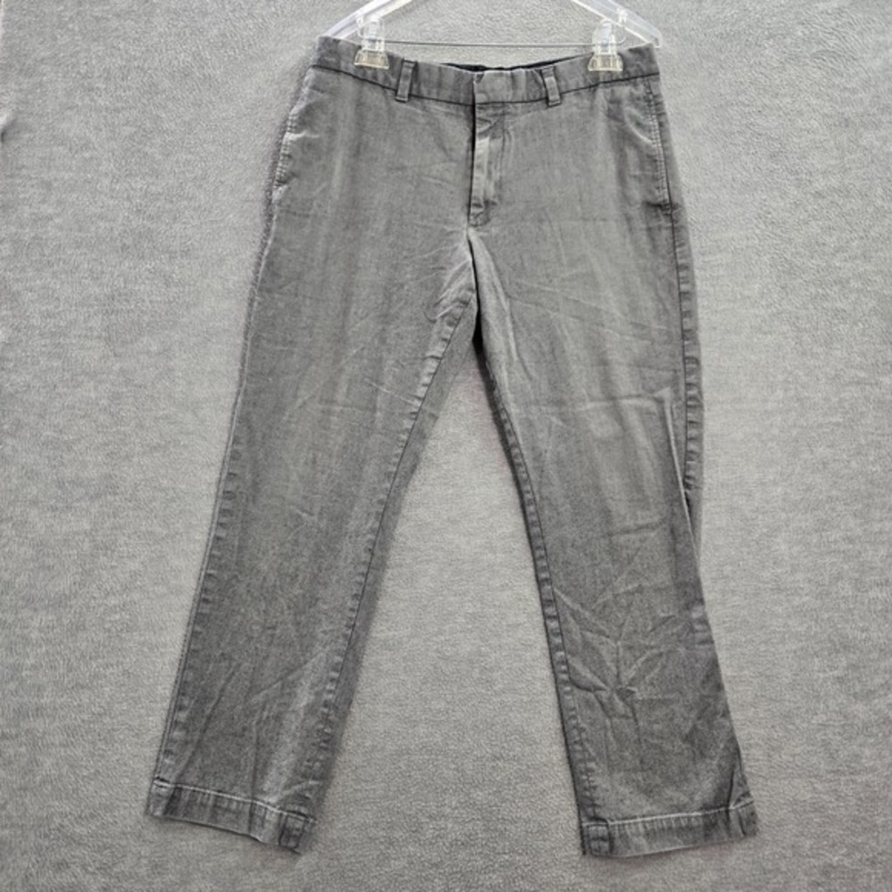 Banana Republic Men Pants 33x30 Aiden Fit Chino Mid RIse Pockets Cotton Adult